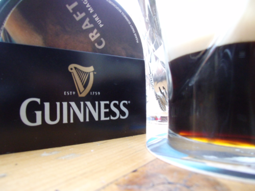 Impression Guinnesglas